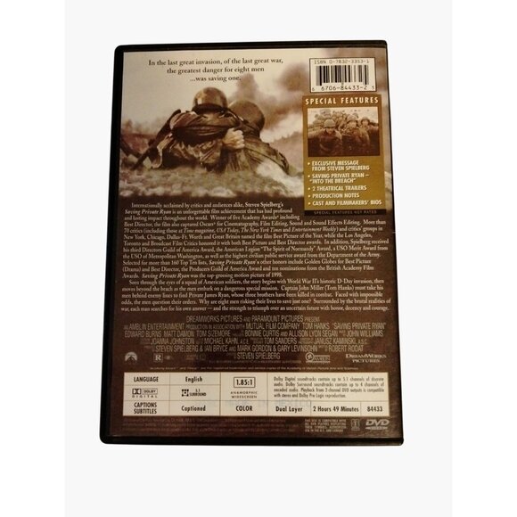 Saving Private Ryan Special Limited Edition DVD Widescreen - Picture 2 of 6